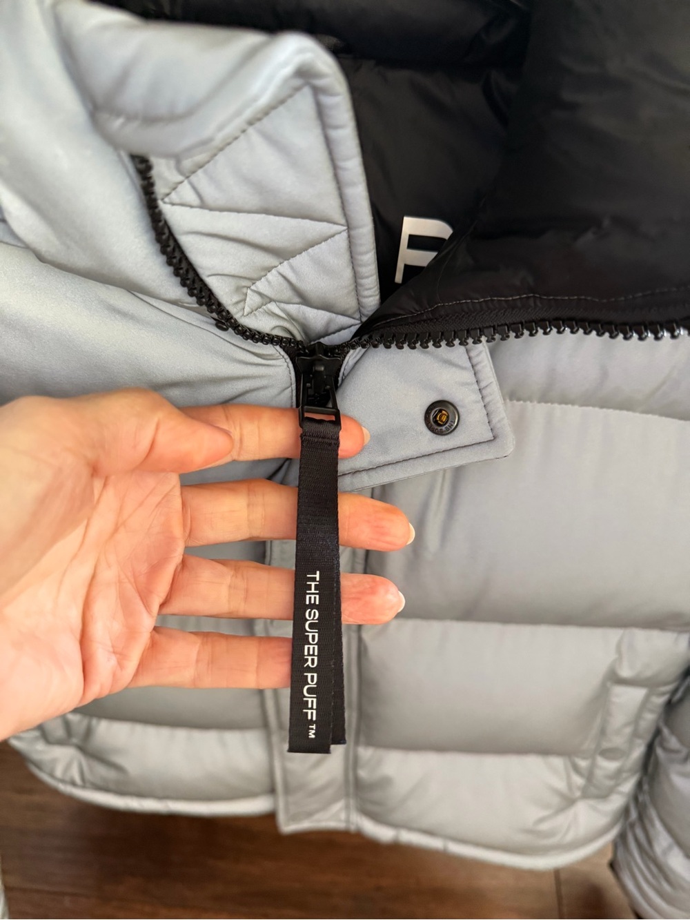 Aritzia Super Puff™ Shorty, Reflective powder coated goose-down puffer jacket - Picture 10 of 16